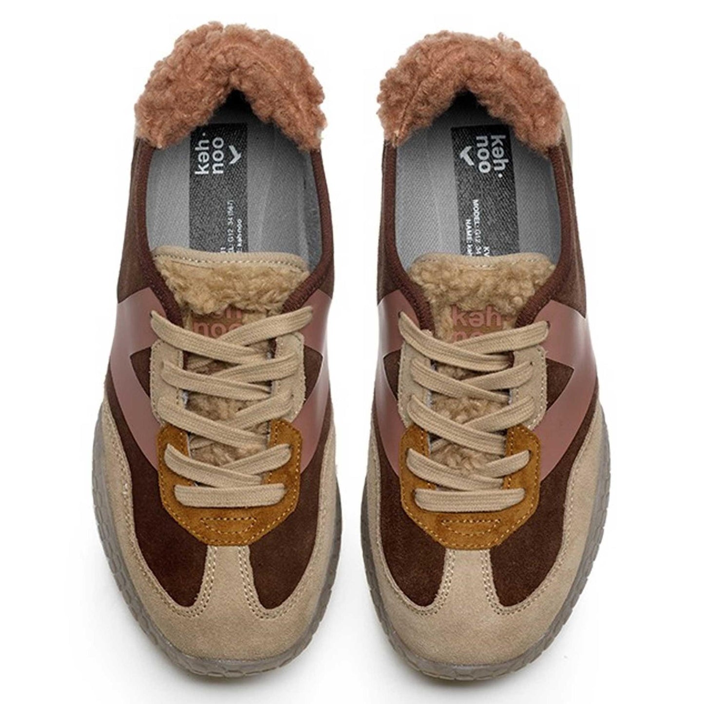 Sneakers Keh-Noo 9743 scarpe marrone