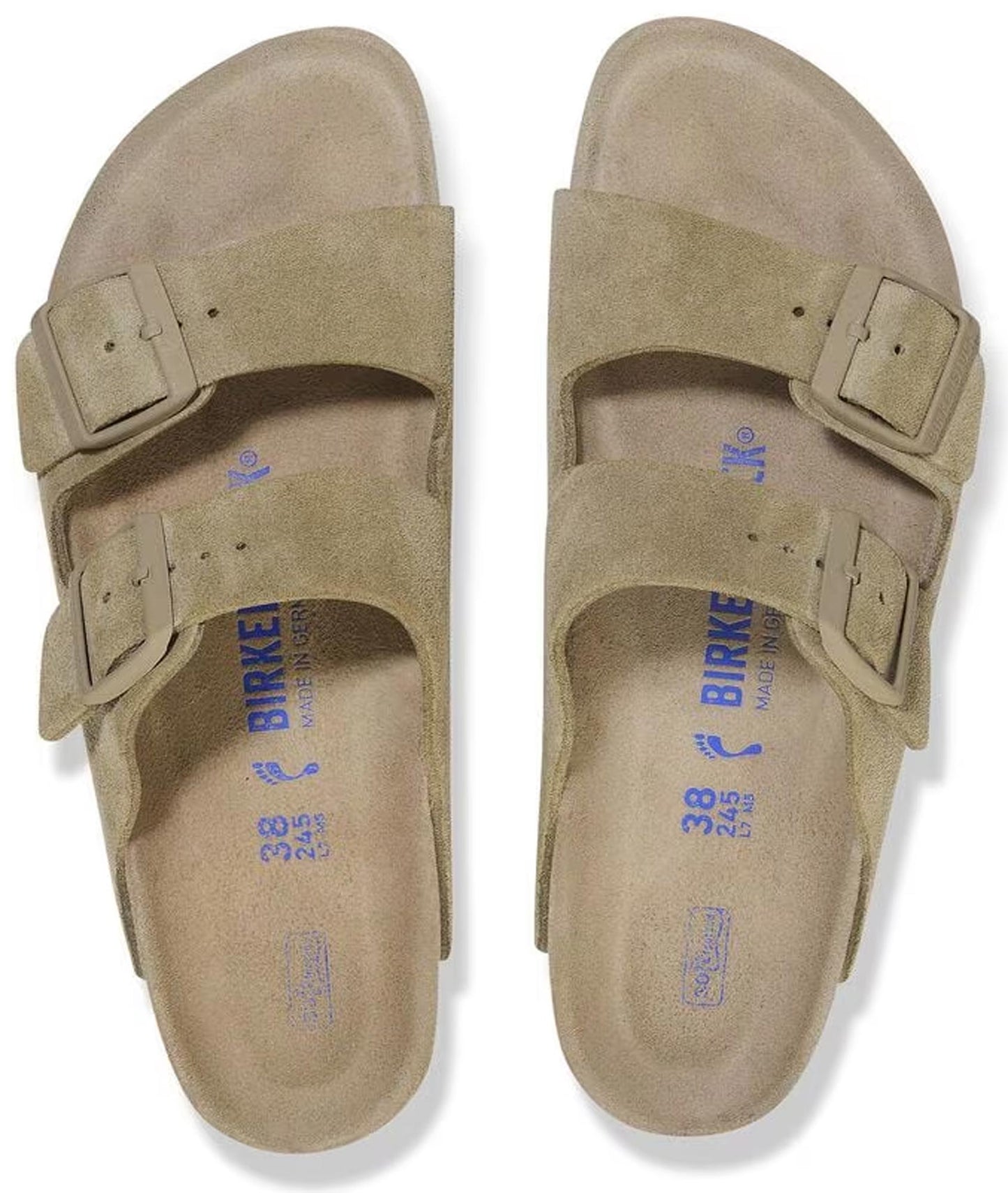 Sandali Arizona Soft Birkenstock Verde Khaki 1019088 (41-46)