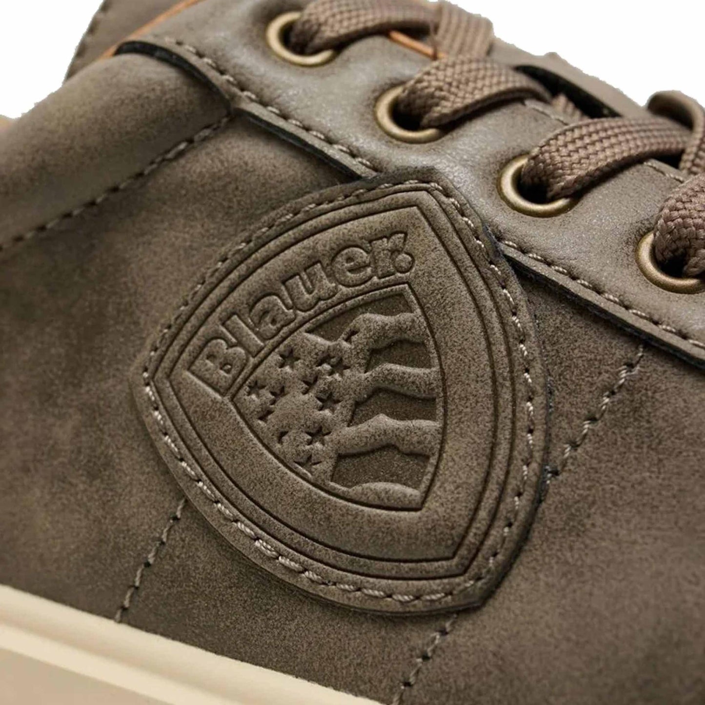 Sneaker Blauer "BUCK01" scarpe taupe/militare