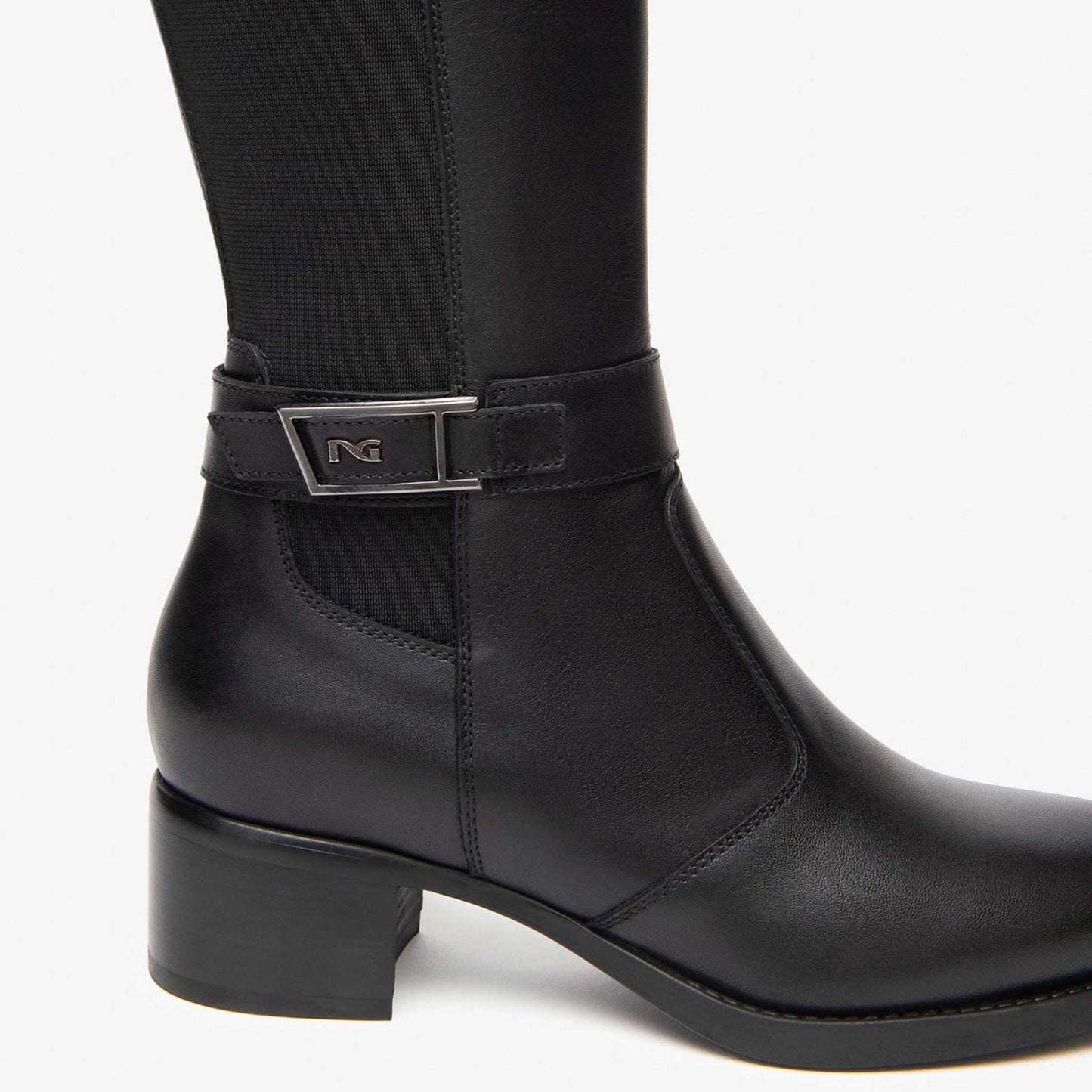 Stivali NeroGiardini I514643-100 I514643 4643 scarpe
