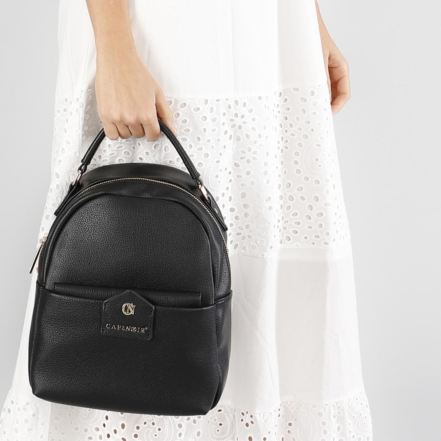Zaino CafèNoir ME0812 borsa donna nera