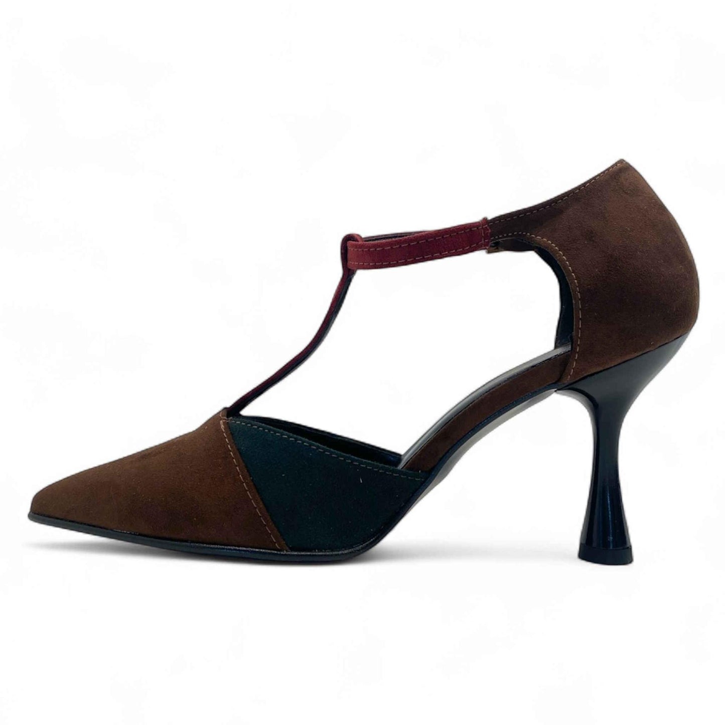 Decolte Divine Follie 8017 Marrone/Verde