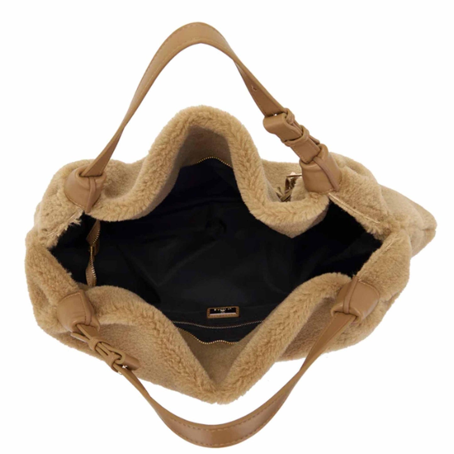 Shopper La Carrie 152M-TX-245 Teddy Soft beige
