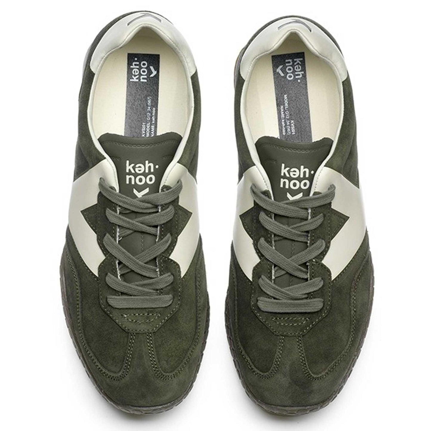 Sneakers Keh-Noo 9774 scarpe uomo verde
