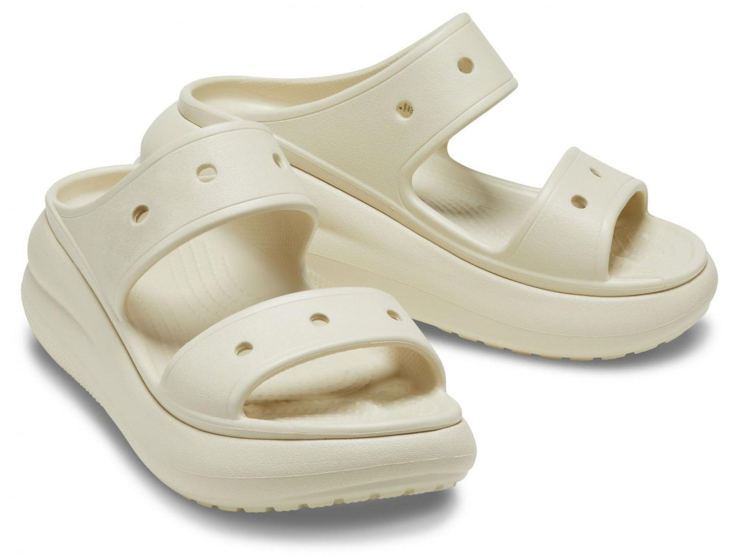 Sandali Crocs Classic Crush W 207670-2Y2 bone