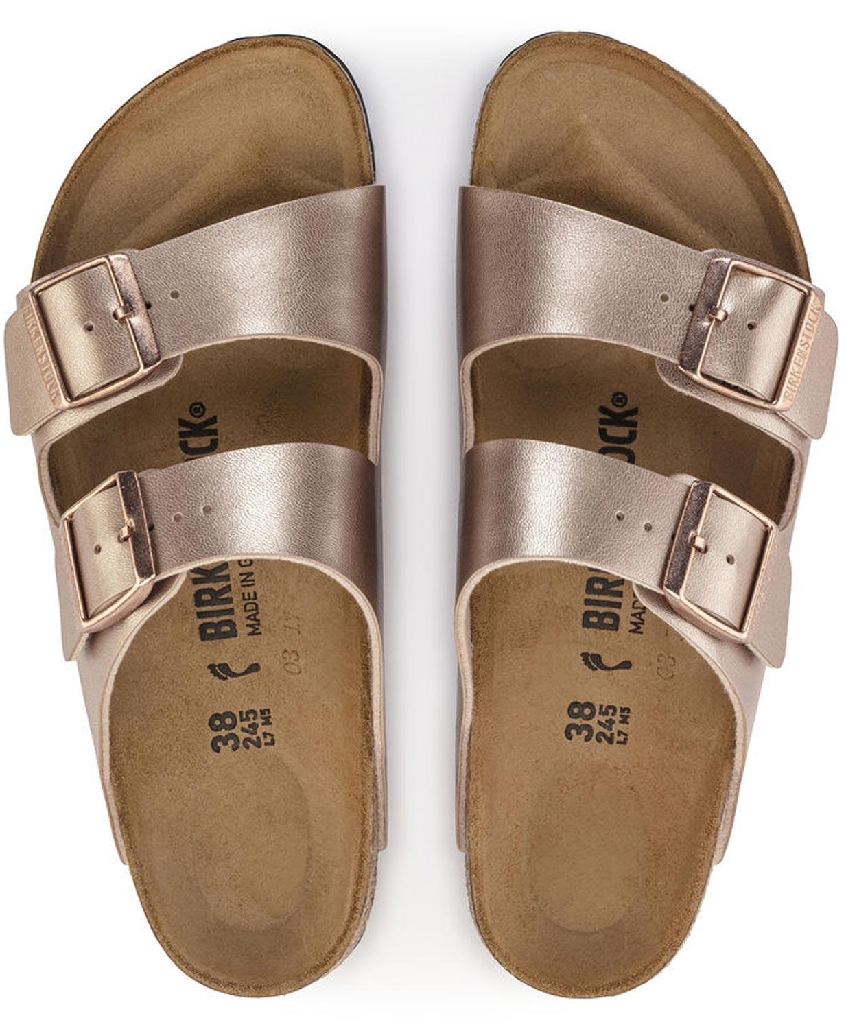 Sandali Arizona Birkenstock 1023960 rame metallizzato (35-41)