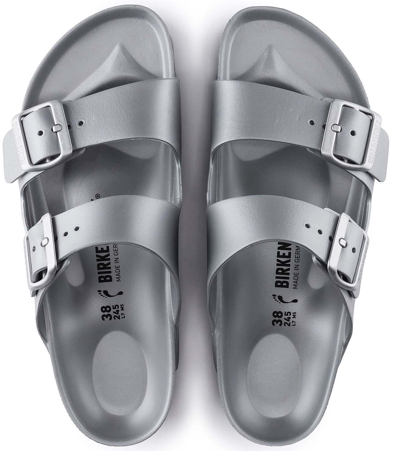 Sandali Arizona Eva Birkenstock 1003491 argento (36-41)
