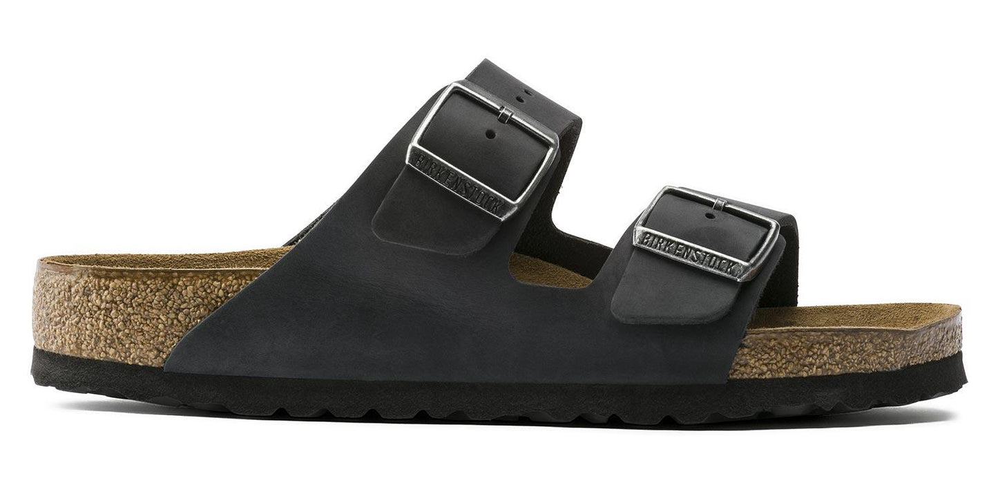 Sandali Birkenstock Arizona Soft 752483 Nero oliato (35-46)