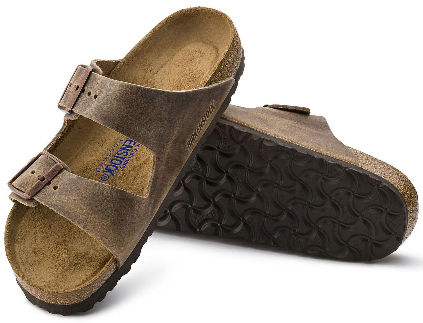 Sandali Birkenstock Arizona Soft 552813 Marrone tabacco (42-47)