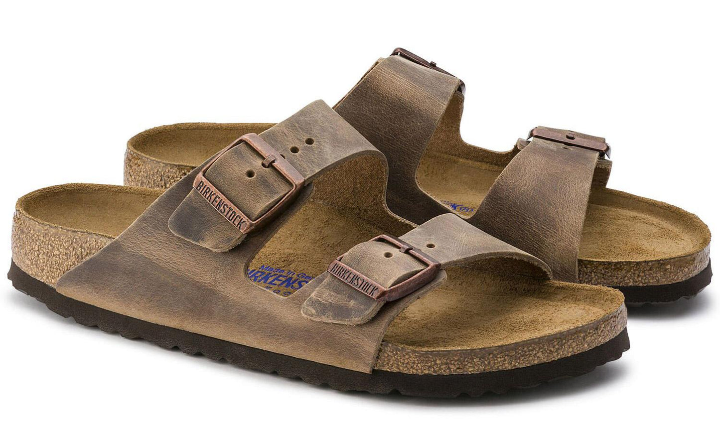 Sandali Birkenstock Arizona Soft 552813 Marrone tabacco (42-47)