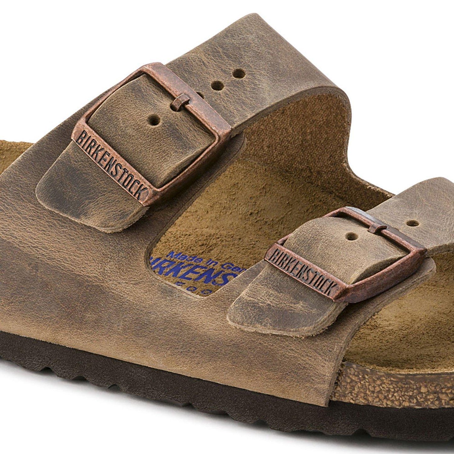 Sandali Birkenstock Arizona Soft 552813 Marrone tabacco (42-47)