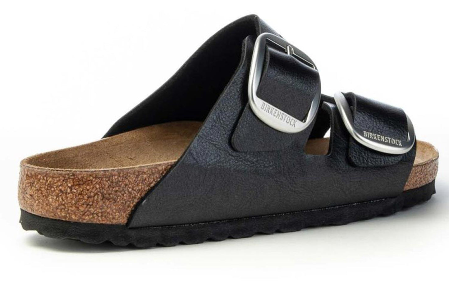 Sandali Arizona Big Buckle Birkenstock perlato nero 1027413 (35-41)
