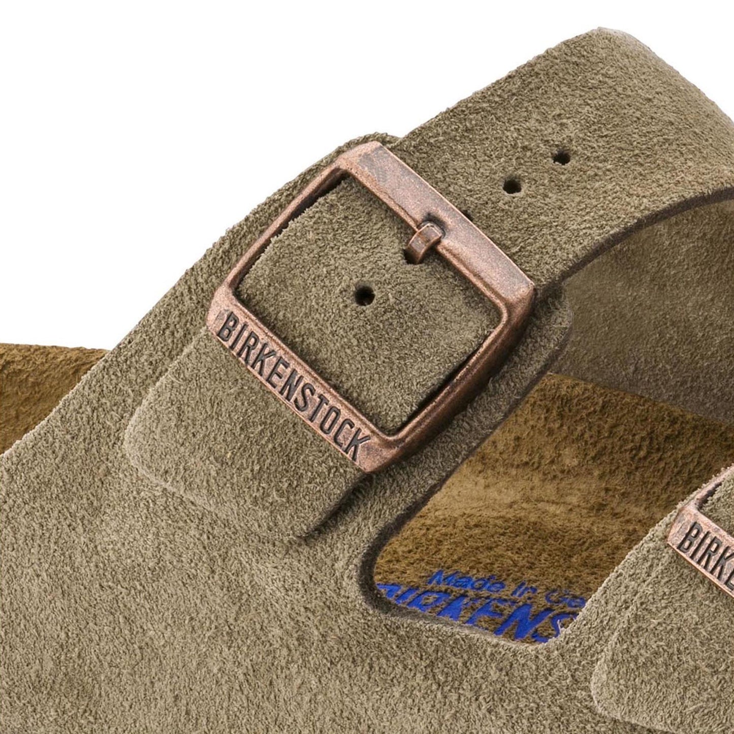 Sandali Arizona Soft Birkenstock camoscio taupe 951303 (41-46)