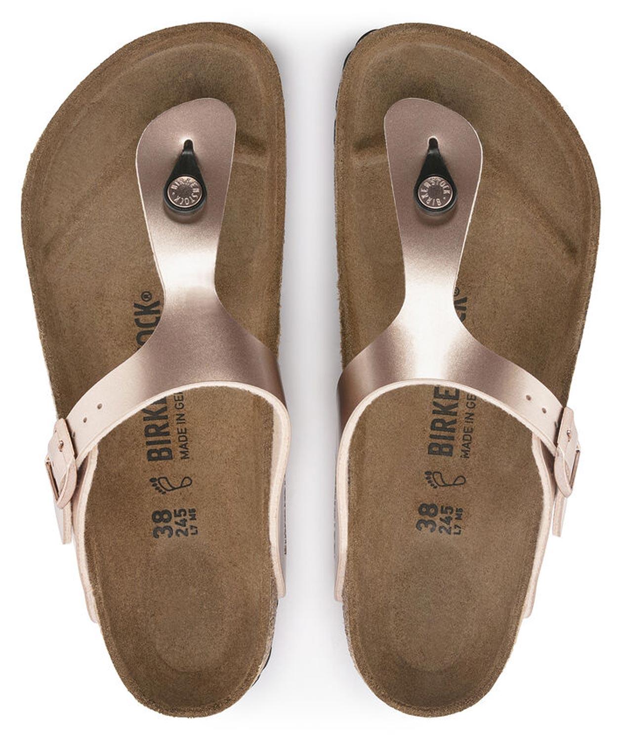 Infradito Birkenstock Gizeh 1023943 rame metallizzato (35-41)