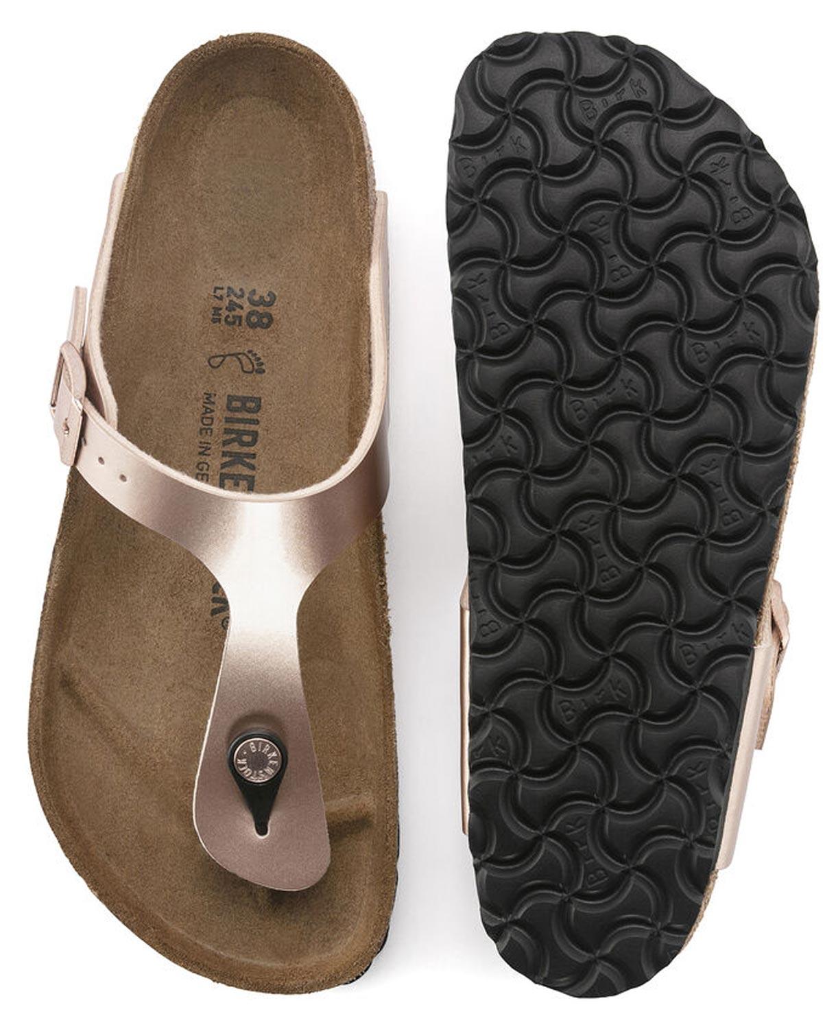Infradito Birkenstock Gizeh 1023943 rame metallizzato (35-41)