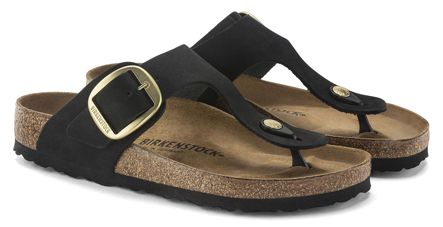 Sandali Gizeh Big Buckle Birkenstock 1024019 nero (35-41)