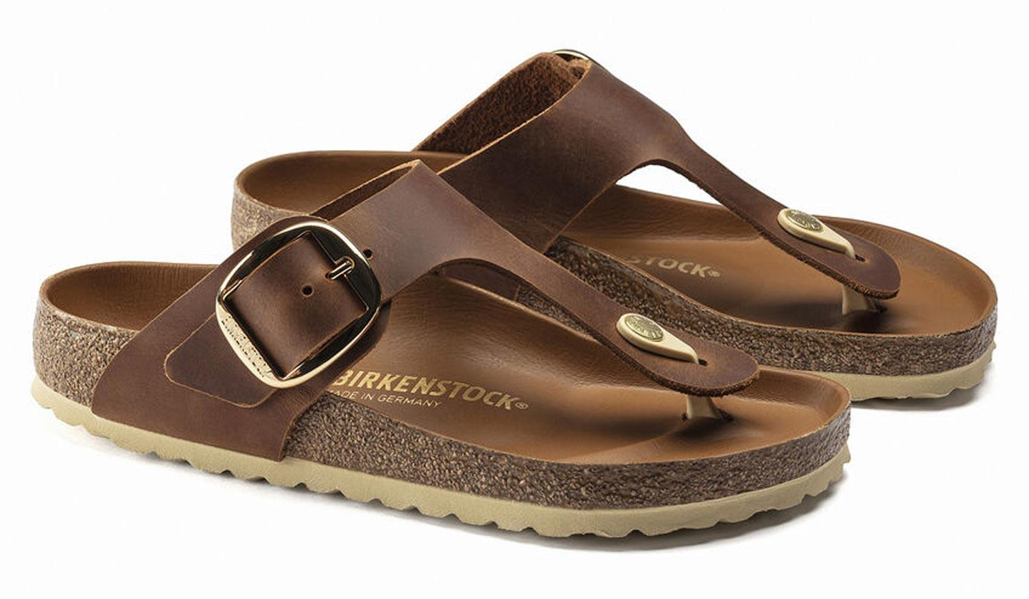 Sandali Gizeh Big Buckle Birkenstock 1018745 marrone cognac (35-41)