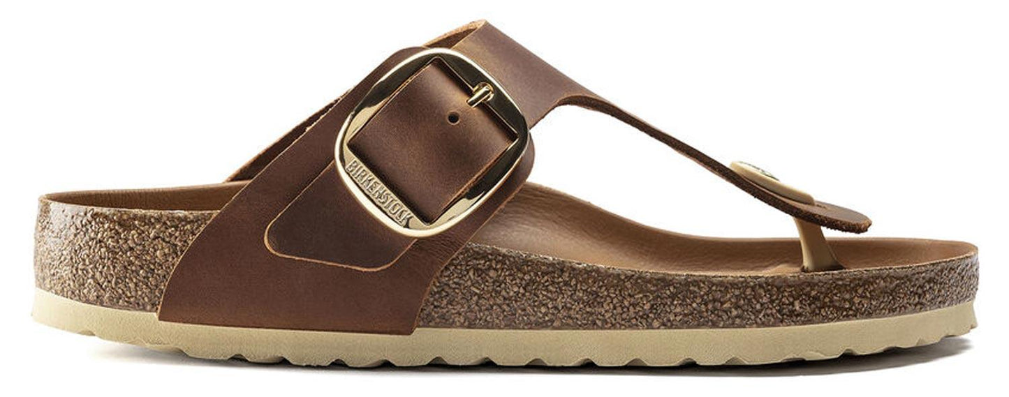 Sandali Gizeh Big Buckle Birkenstock 1018745 marrone cognac (35-41)