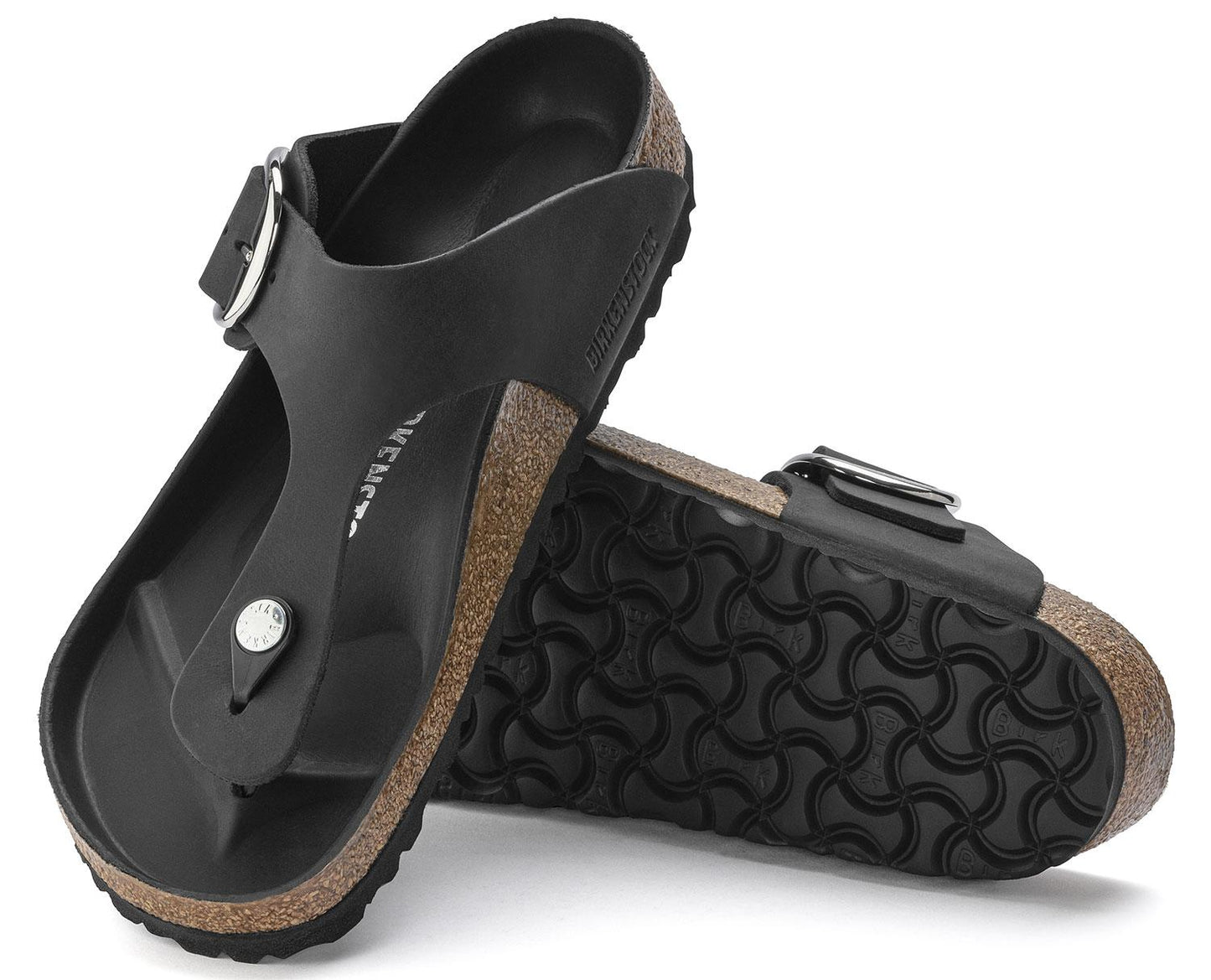 Sandali Gizeh Big Buckle Birkenstock 1023334 nero (35-41)