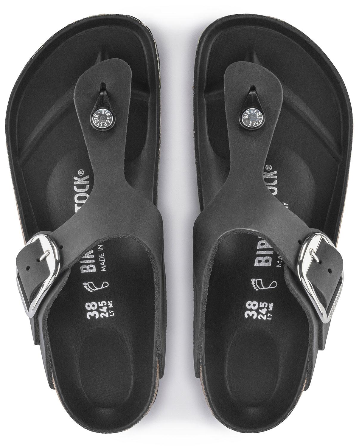 Sandali Gizeh Big Buckle Birkenstock 1023334 nero (35-41)