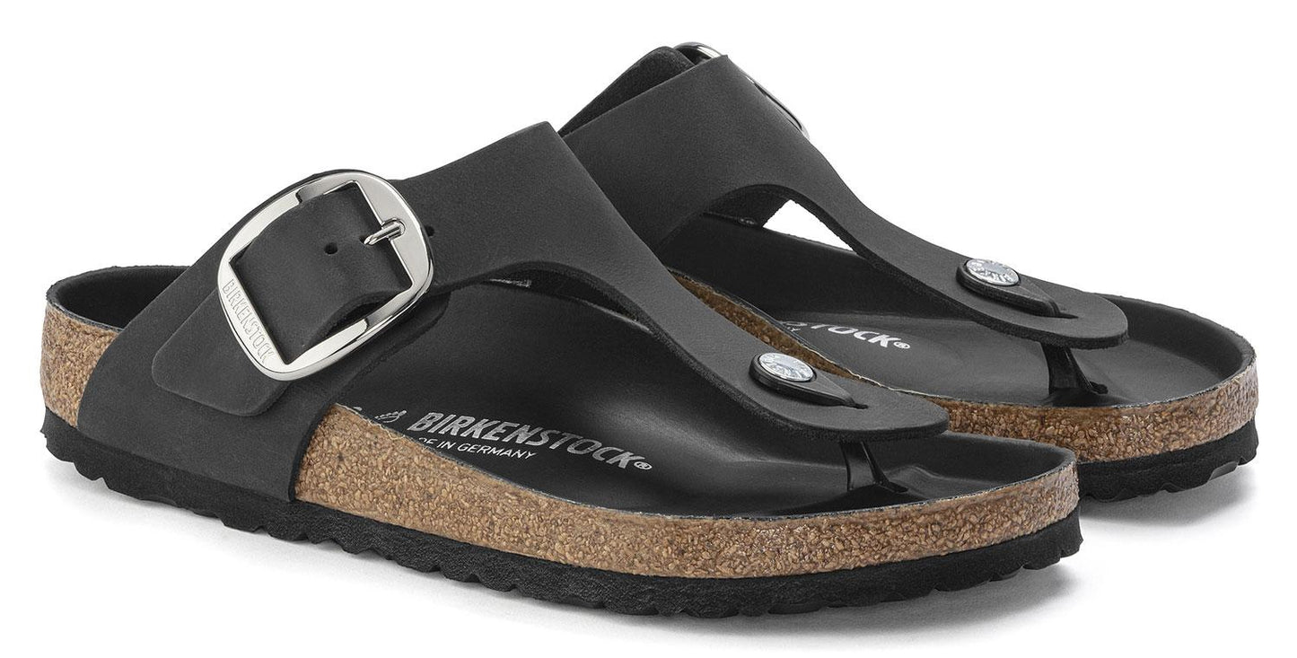 Sandali Gizeh Big Buckle Birkenstock 1023334 nero (35-41)