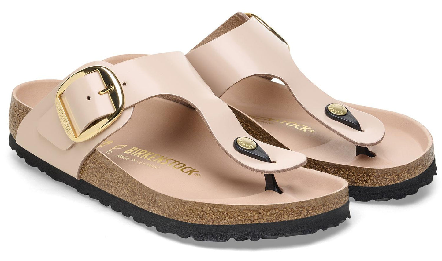 Sandali Gizeh Big Buckle Shine Birkenstock 1026550 beige (35-41)