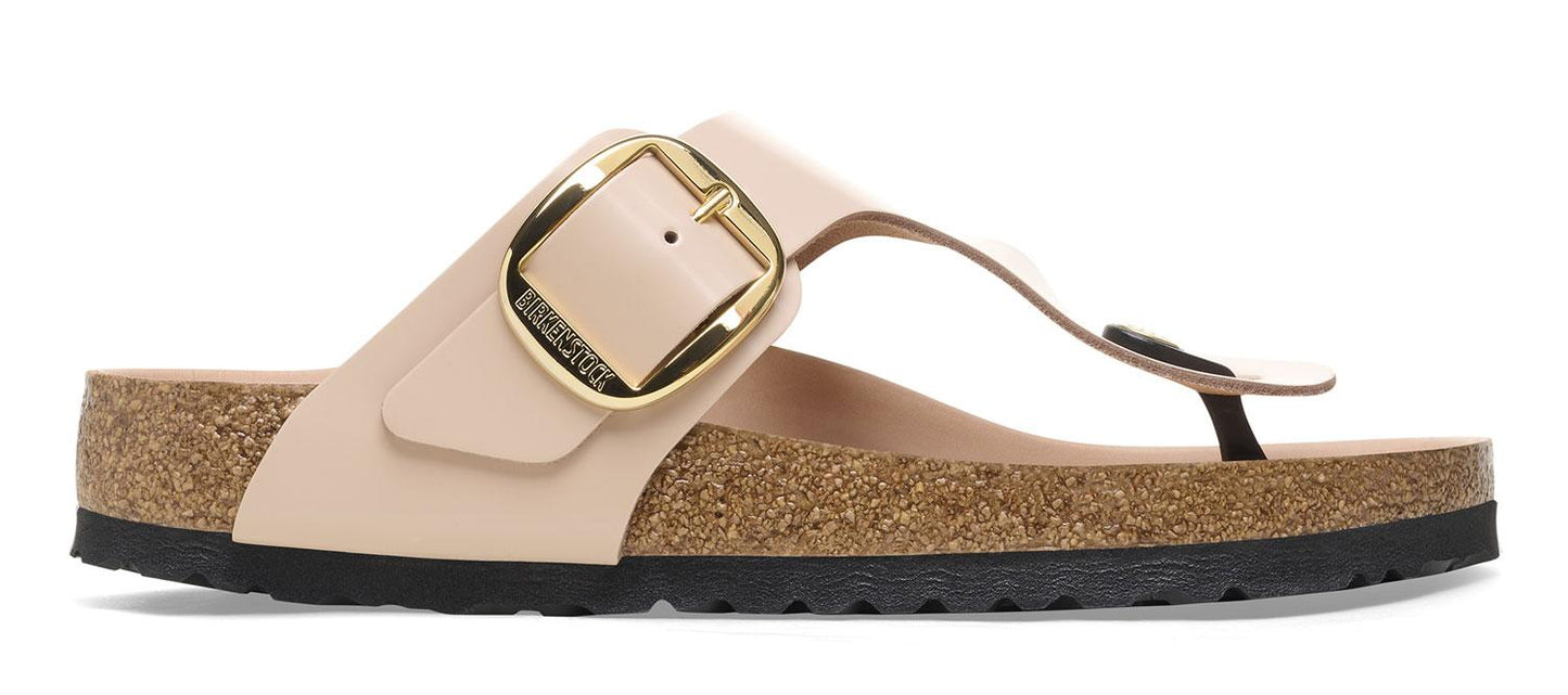 Sandali Gizeh Big Buckle Shine Birkenstock 1026550 beige (35-41)