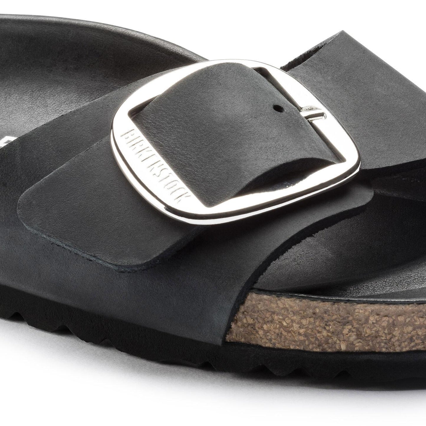 Sandali Birkenstock Madrid Big Buckle in pelle nera 1006523
(35-41)