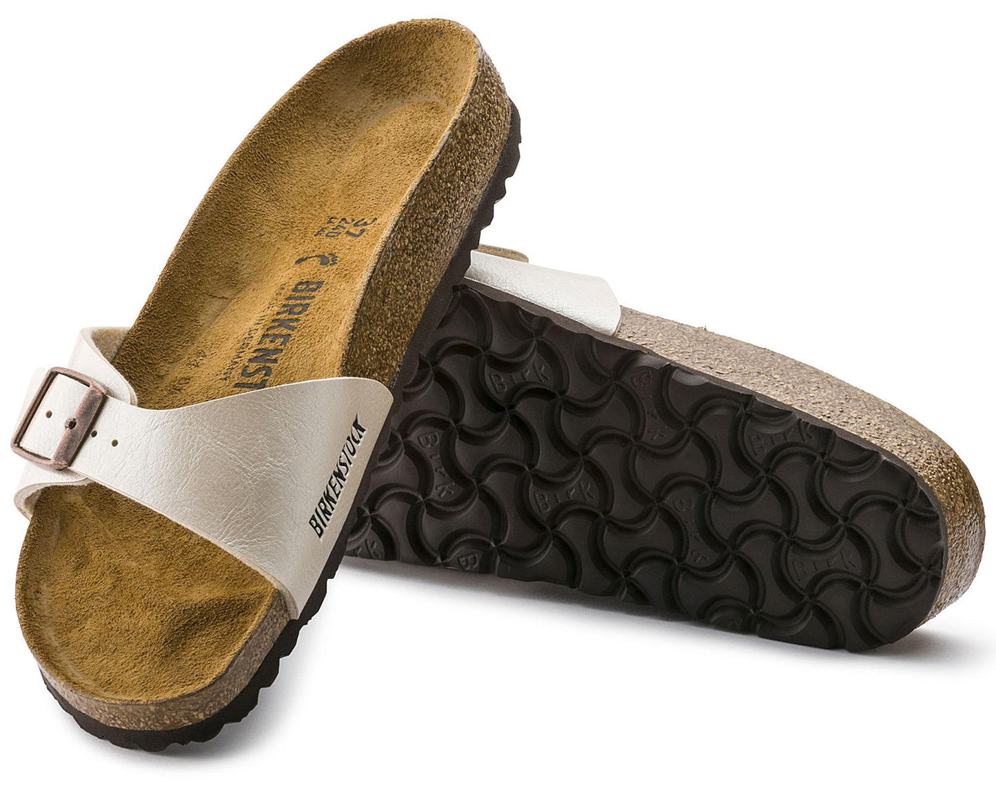 Sandali Madrid Birkenstock 940153 bianco perlato (35-41)