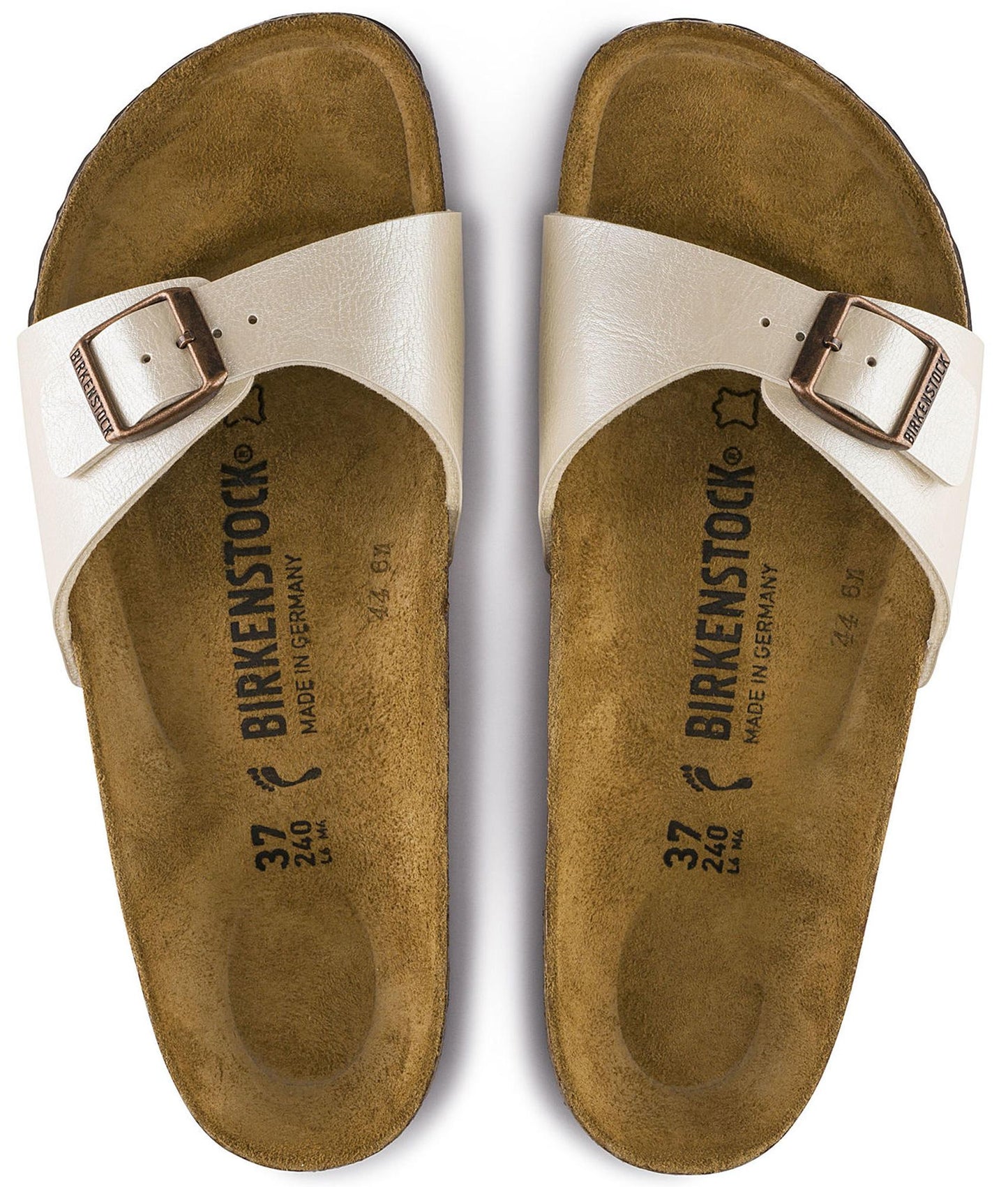 Sandali Madrid Birkenstock 940153 bianco perlato (35-41)