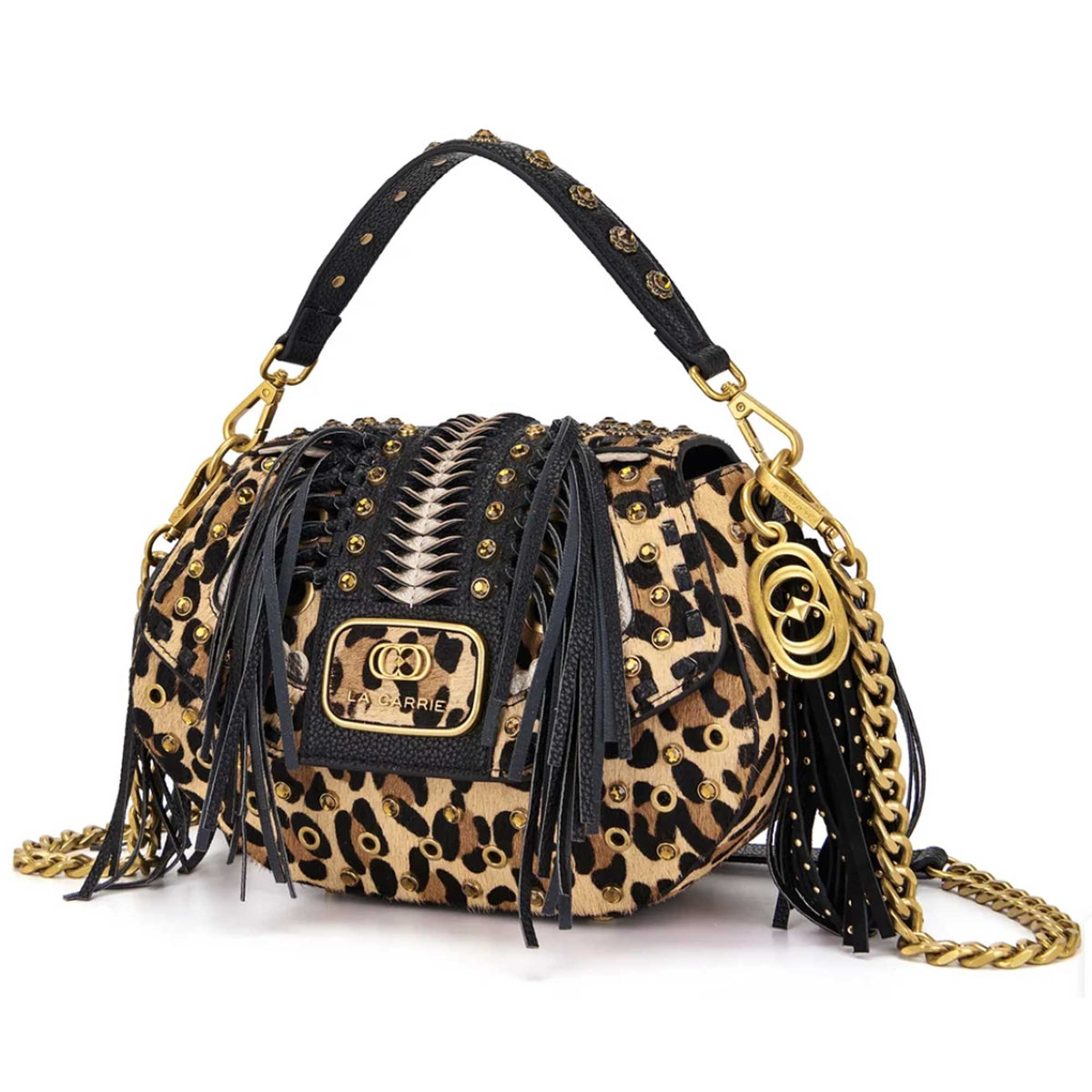 Borsa a mano Jungle La Carrie 162P-WB-540 donna Animalier