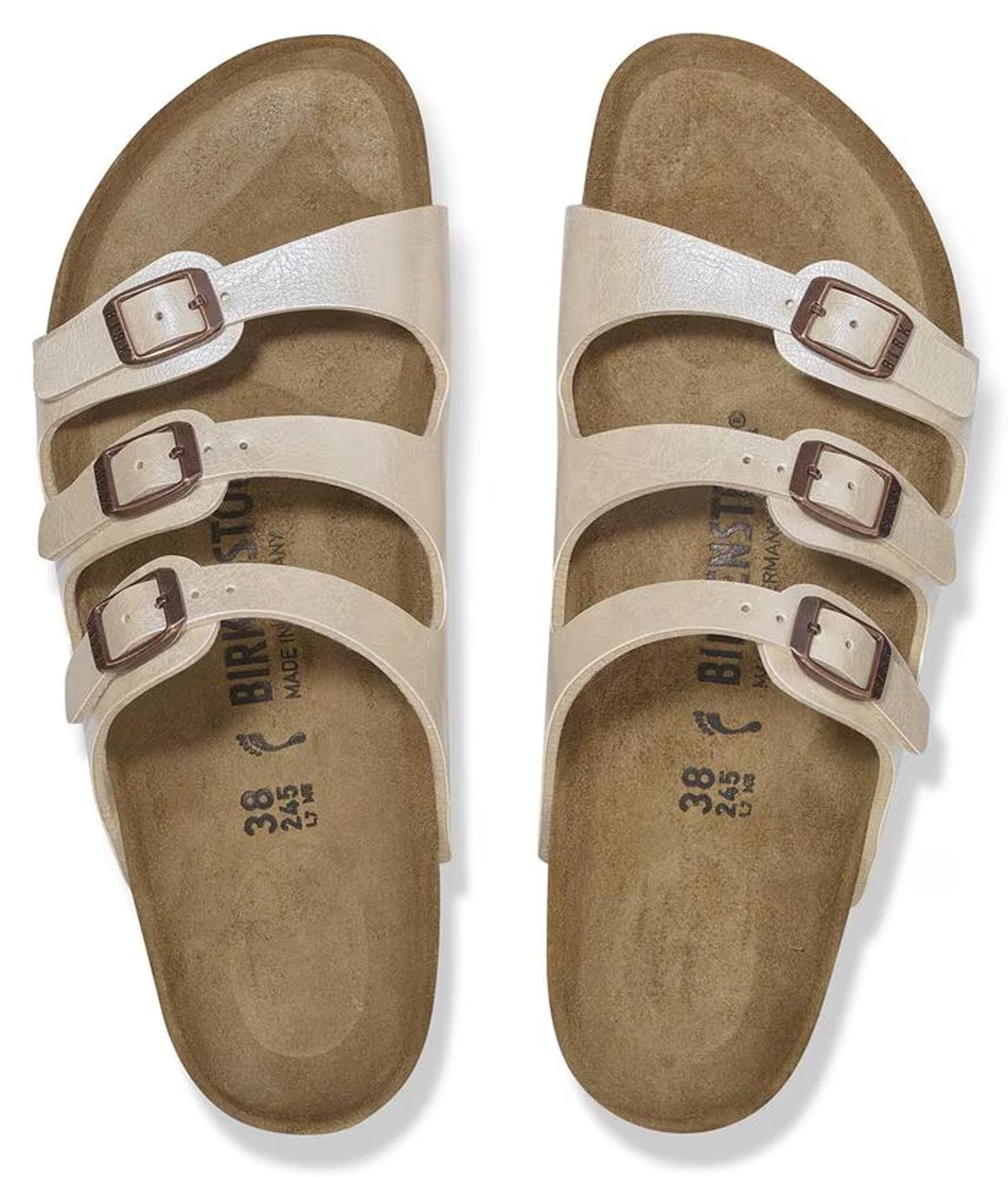 Sandali Florida Birkenstock bianco perlato 1029818 (35-41)