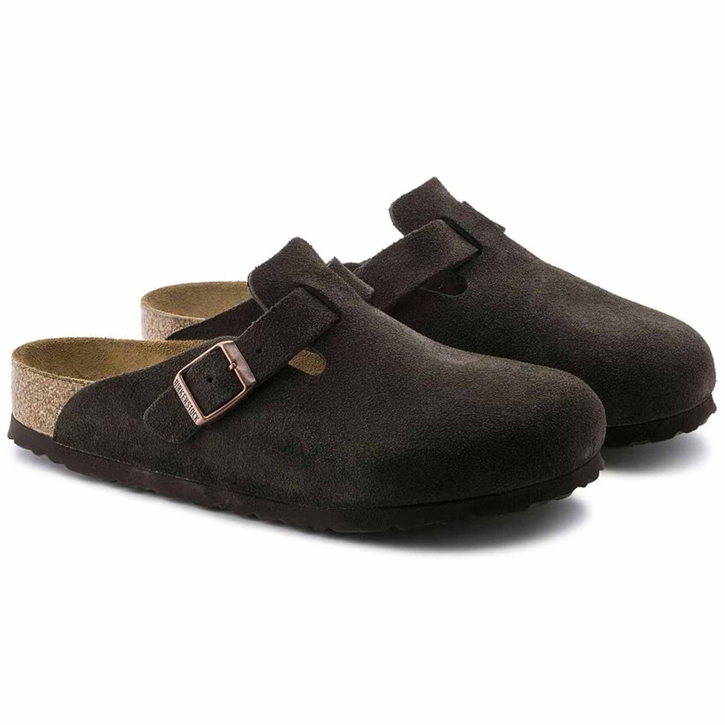 Sabot Boston Suede Birkenstock 1027460 calzata stretta (35-41)