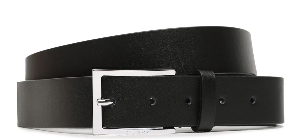 Cintura Guess BM7775-P3435 cinta uomo in pelle nera