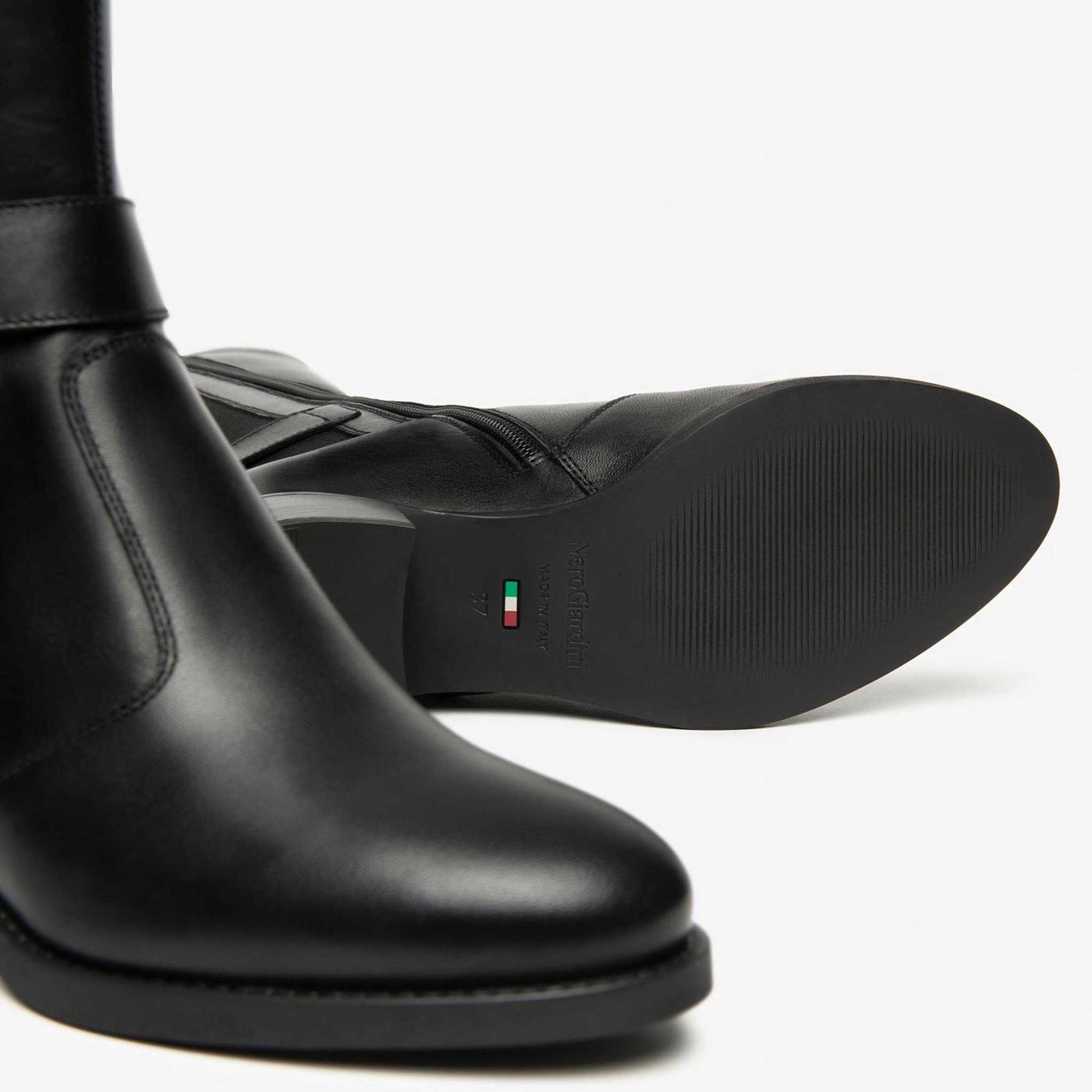 Stivali NeroGiardini I514643-100 I514643 4643 scarpe