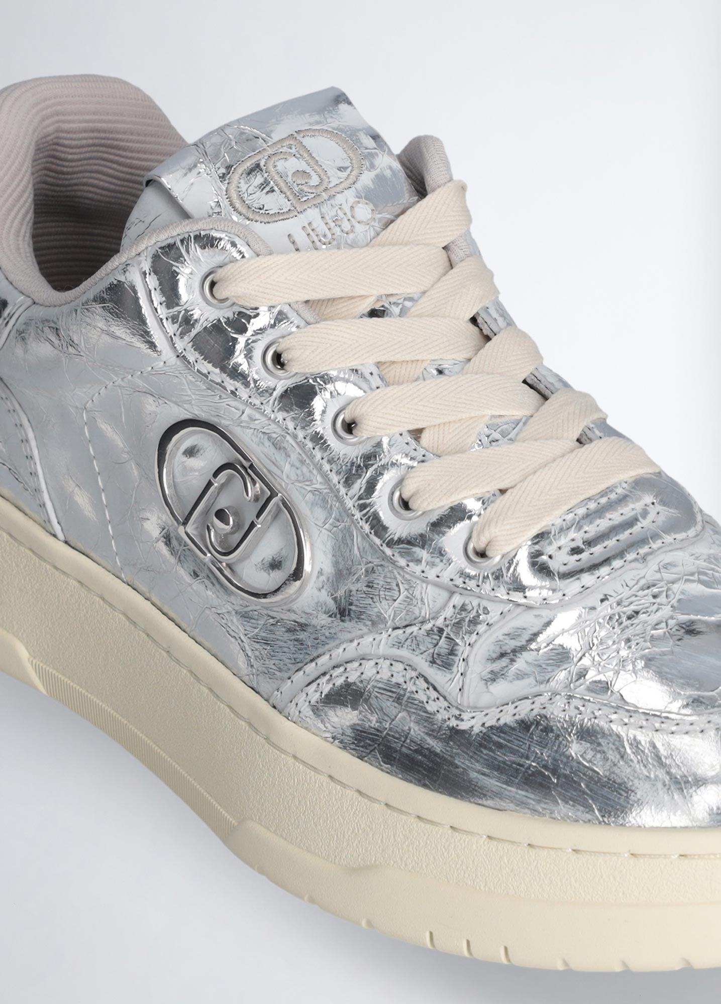 Sneakers LIU JO Me 03 BA5037 P0291 scarpe argento