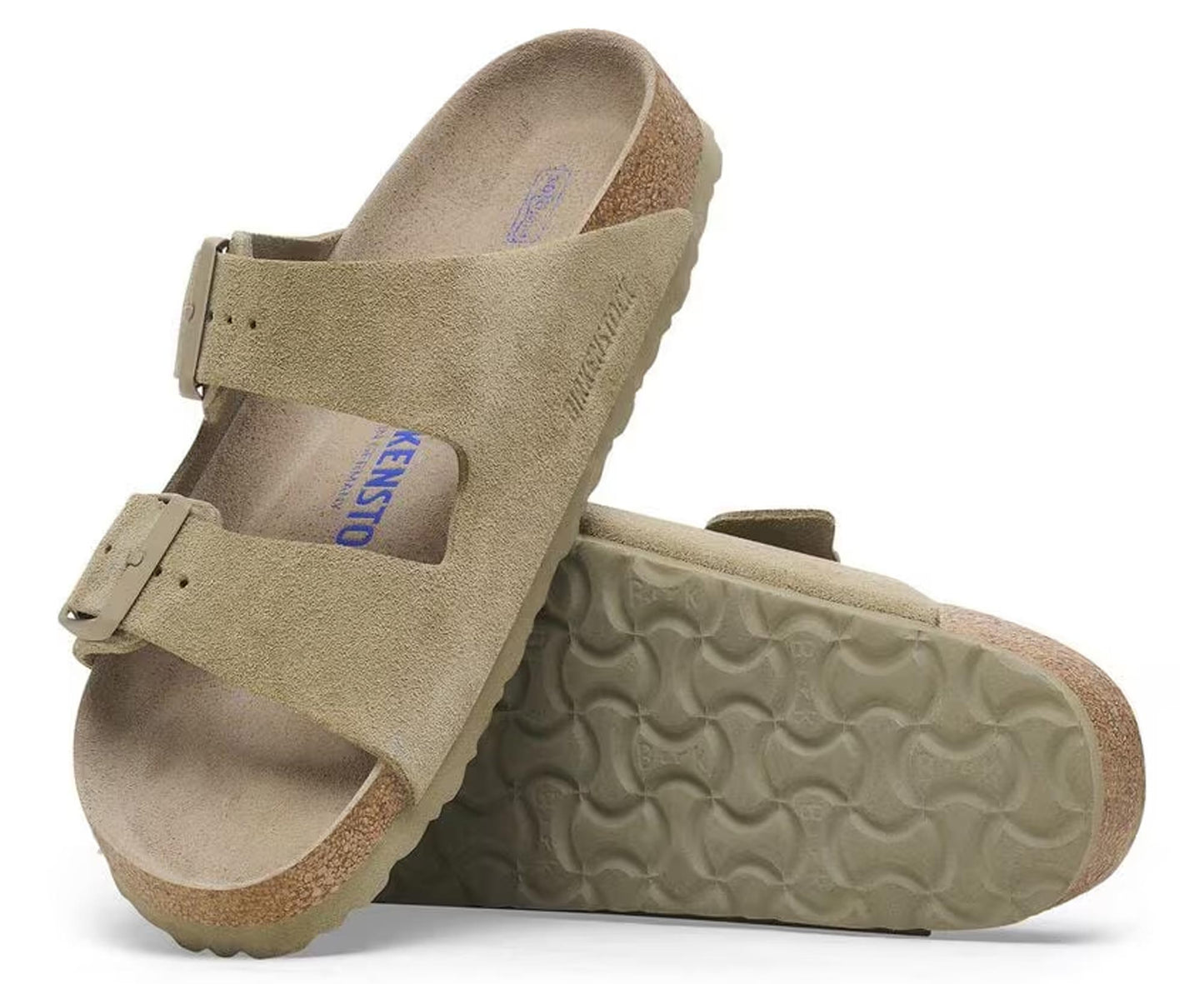 Sandali Arizona Soft Birkenstock Verde Khaki 1019088 (41-46)