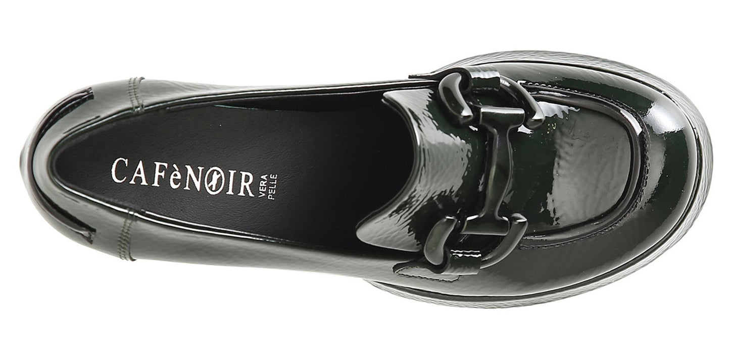Mocassino CafèNoir LD3001 scarpe donna verde