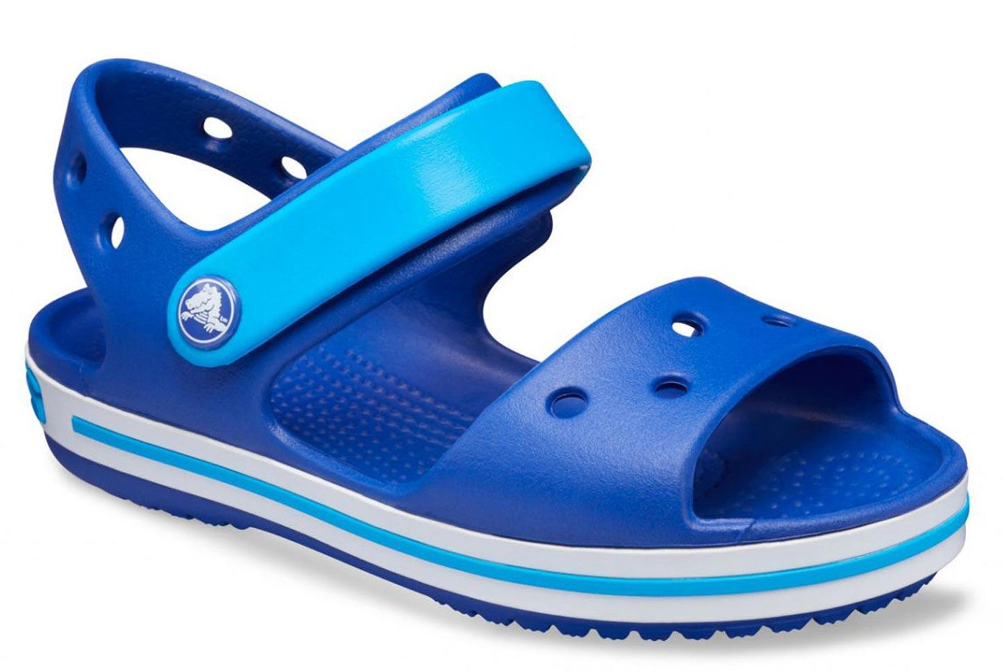 Sabot Croc Band sandal kids Crocs Blu blue ocean 12856