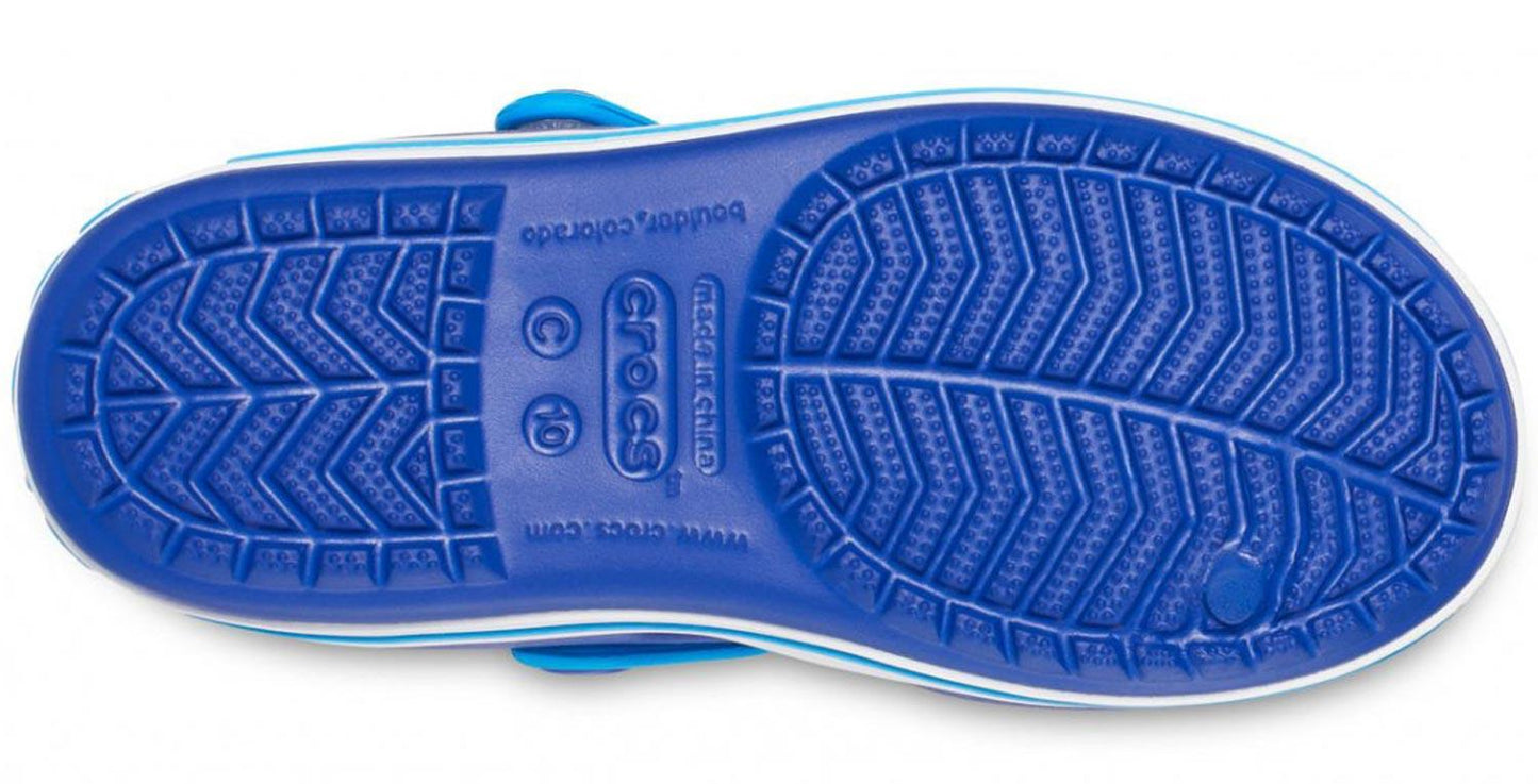 Sabot Croc Band sandal kids Crocs Blu blue ocean 12856