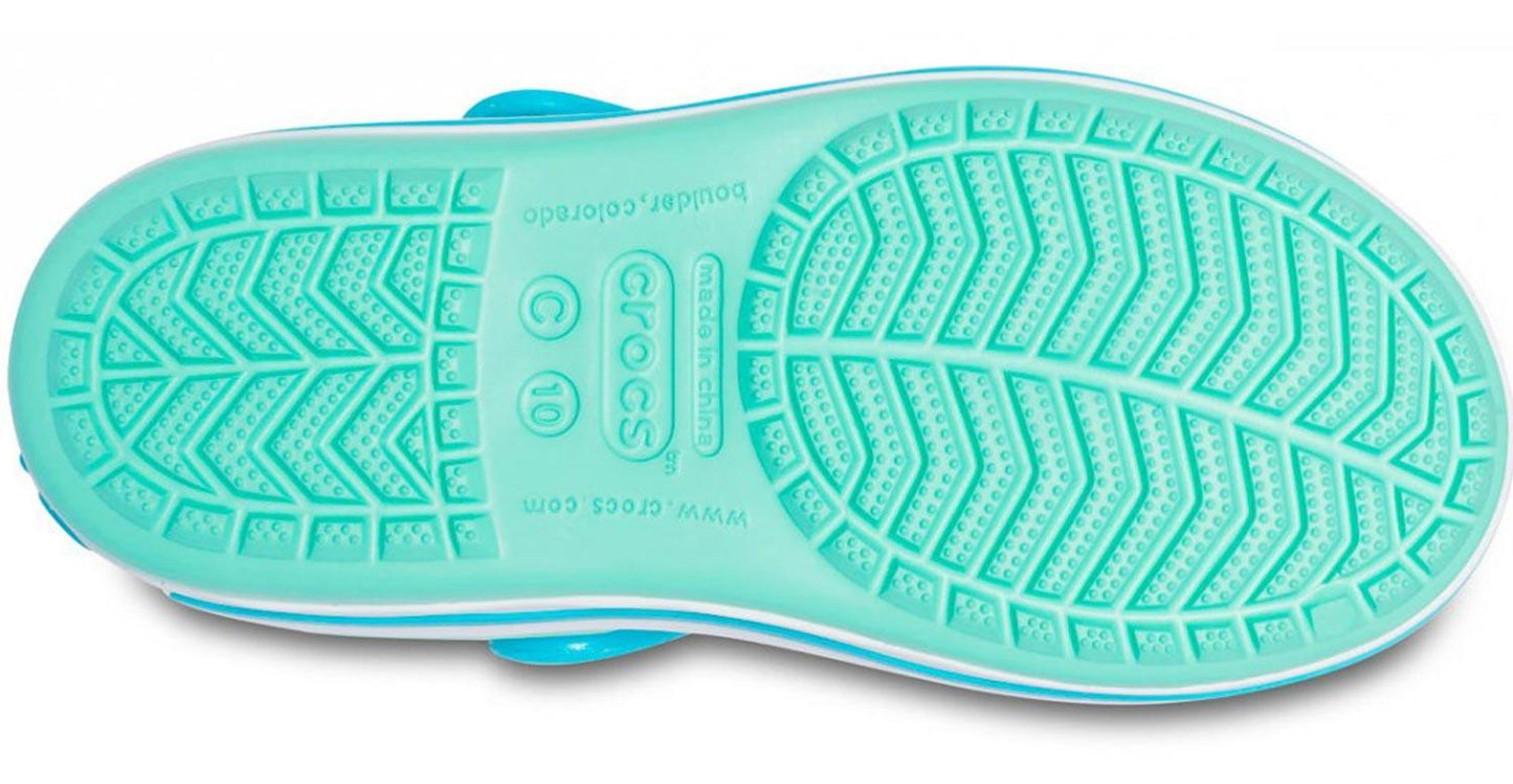 Sandali CrocBand sabot kids Crocs verde pistacchio