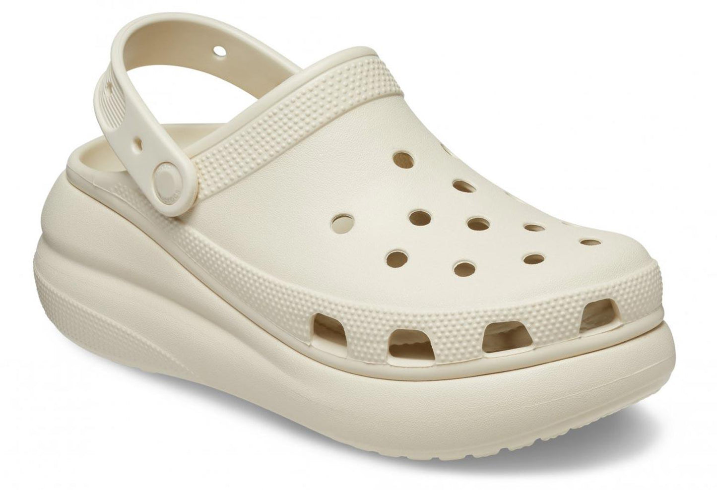 Sabot Classic Glog Platform Crocs 206750-2Y2 beige