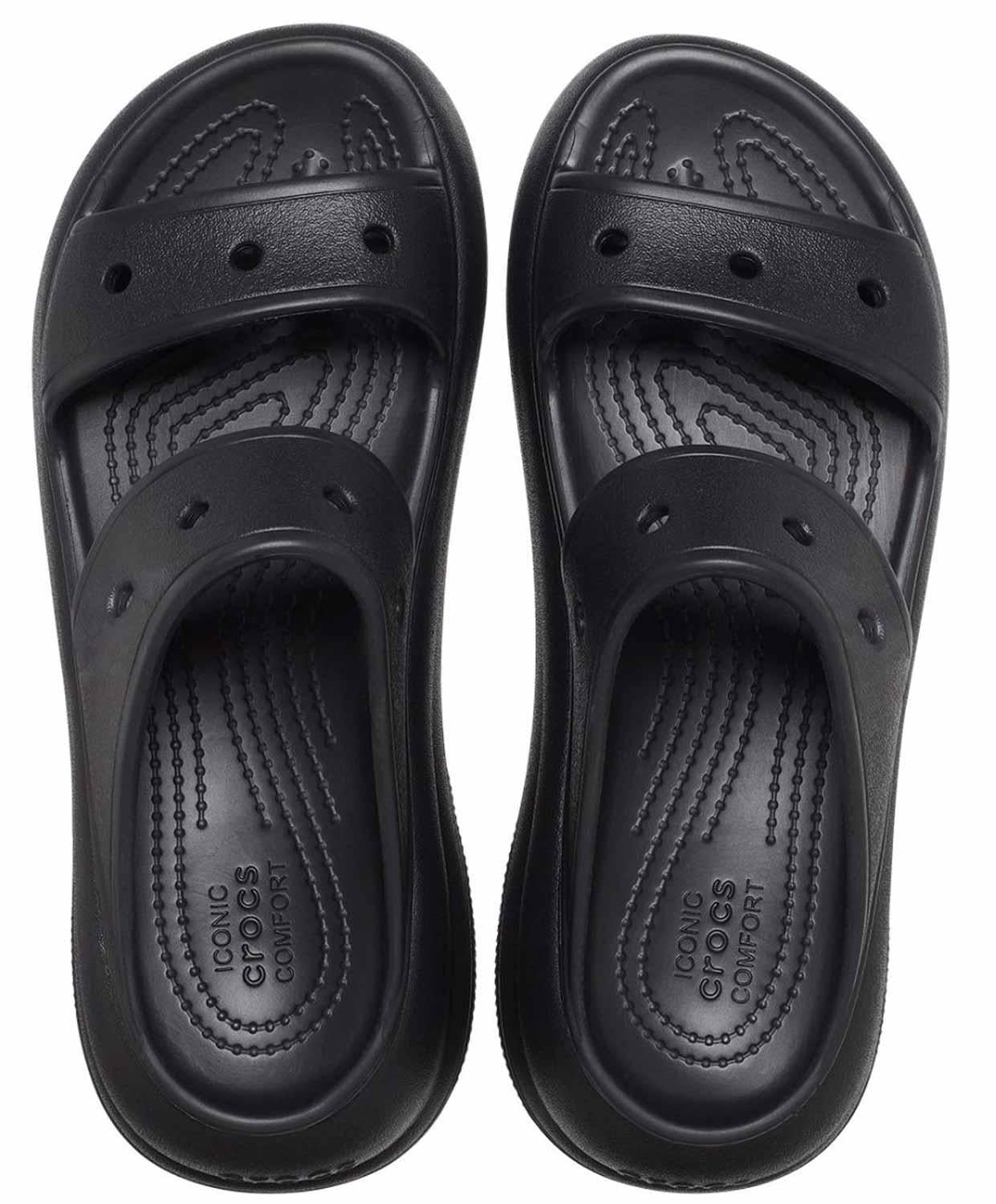 Sandali Crocs Classic Crush W 207670-001 black
