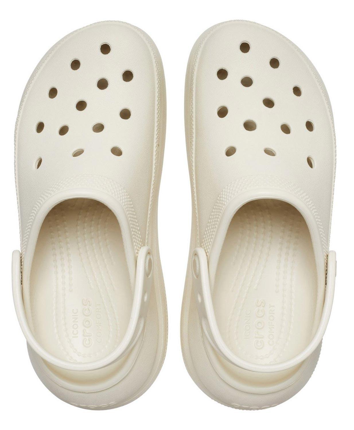 Sandali Crocs Classic Crush Clog W 207521-2Y2 bone