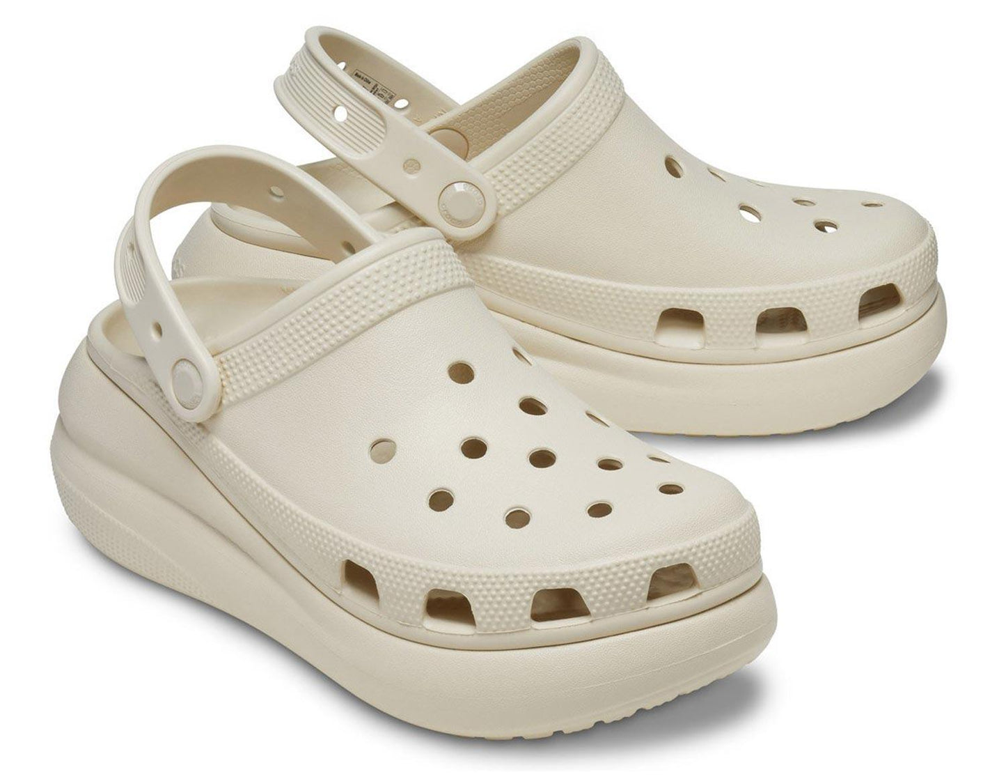 Sandali Crocs Classic Crush Clog W 207521-2Y2 bone