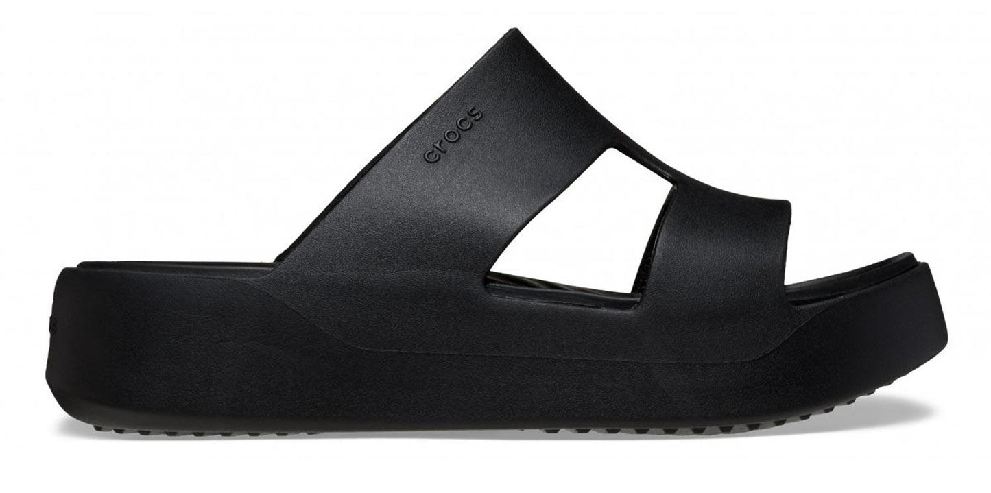 Sandali Crocs Getaway Platform H-Strap W 209409-001 nero