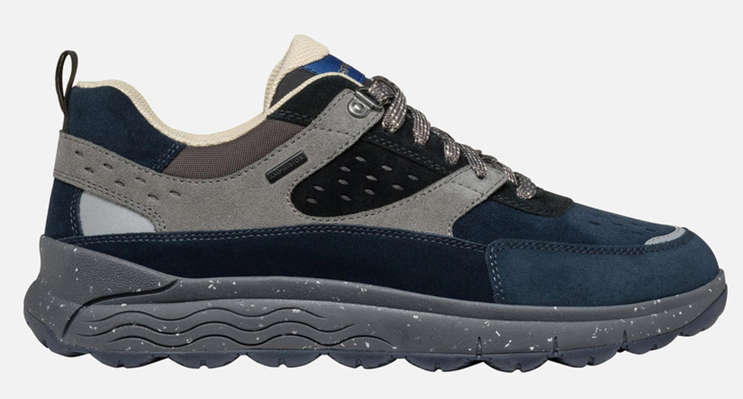Sneaker GEOX "Spherica Amphibiox" U46FDA scarpe uomo blu/grigio