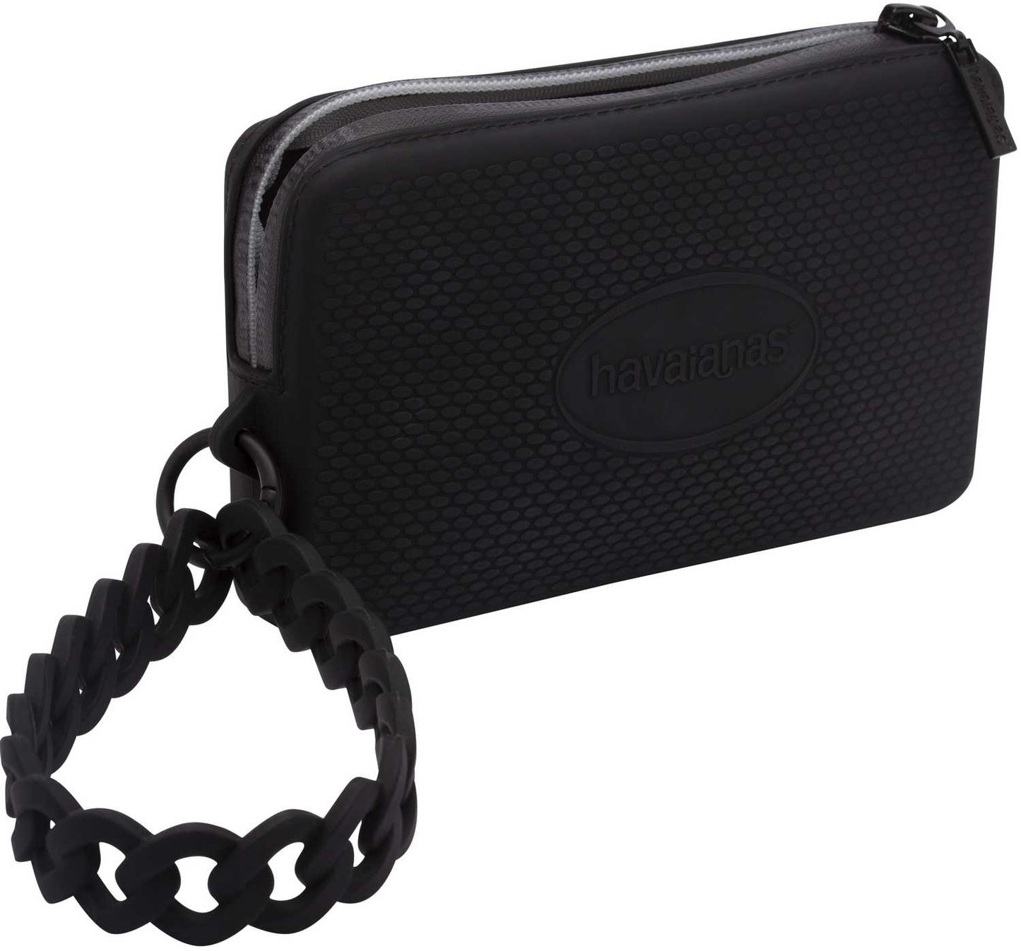 Borsa donna Mini bag Chain Havaianas in silicone nero