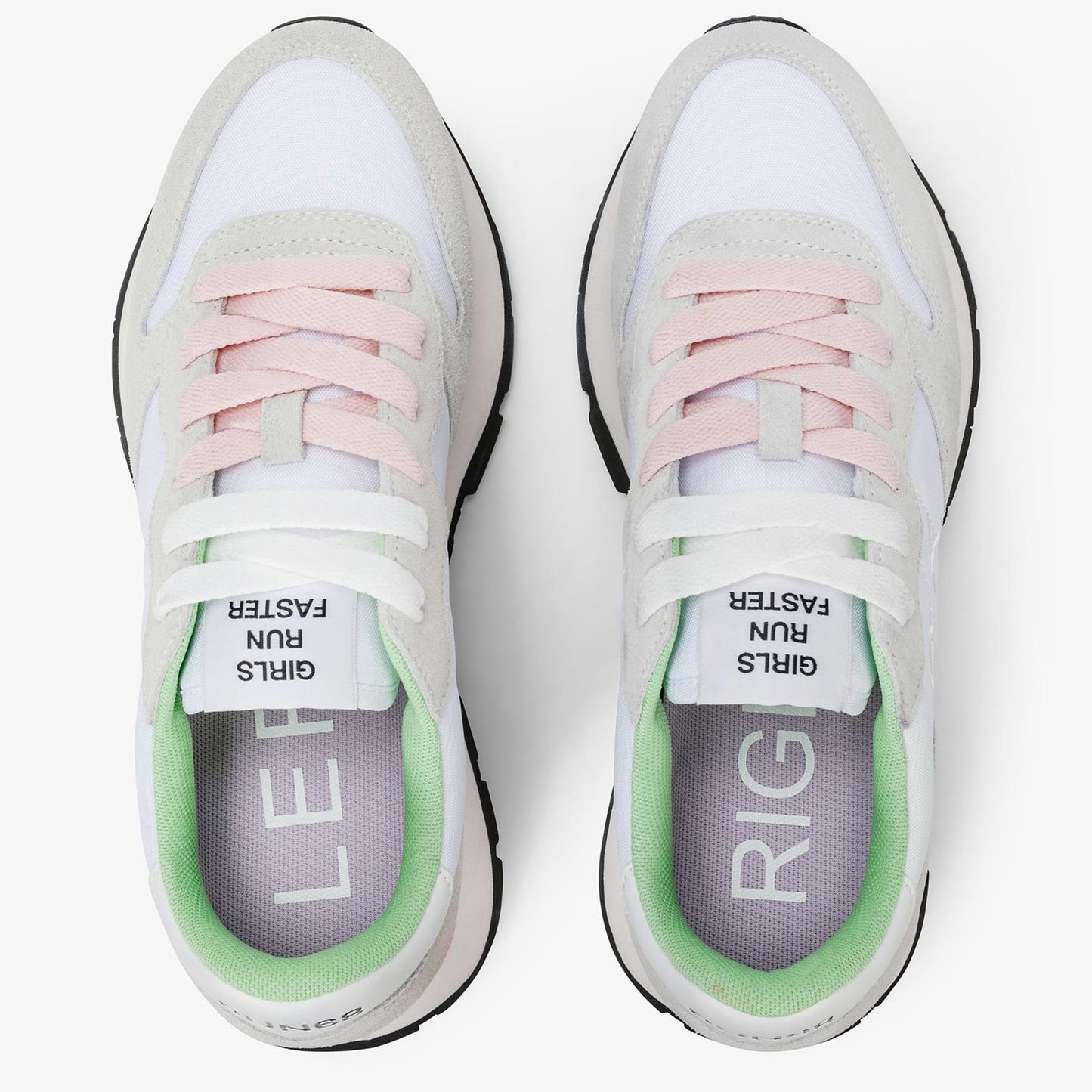 Sneakers SUN68 Ally Solid Nylon Donna Z36201-01 Bianco | Comode e Trendy