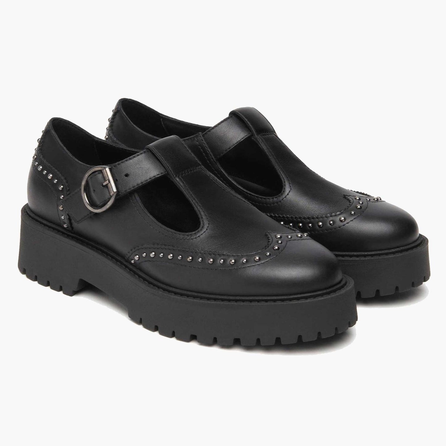 Mary Jane NeroGiardini I514000-100 I514000 4000 scarpe donna